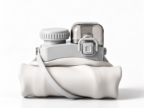 NEXFLO COLLAPSIBLE BOTTLE - PEARL WHITE