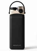 NEXFLO Collapsible Water Bottle – Obsidian Black
