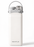 NEXFLO Collapsible Water Bottle – Pearl White