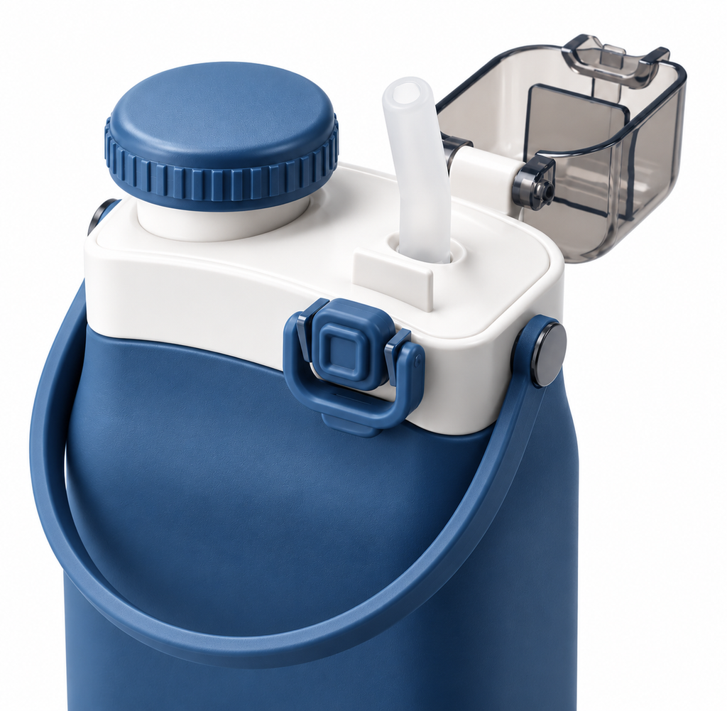 NEXFLO COLLAPSIBLE BOTTLE - MIDNIGHT BLUE